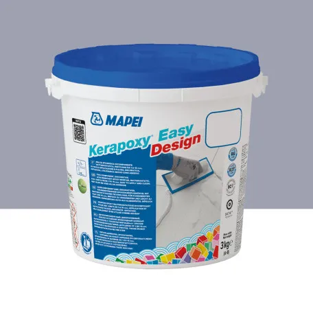 Епоксидний шовний заповнювач Mapei KERAPOXY EASY DESIGN №127, арктичний сірий, 3 кг (5KB012703)