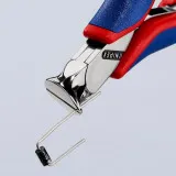 Кусачки угловые Knipex для электроники, 120 мм (62 12 120)