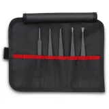 Набор пинцетов Knipex ESD для прецизионных работ (пластик), 5 шт (92 00 05 ESD)