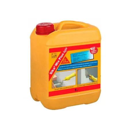 Легкий пластификатор заменитель извести Sika Mix Plus light, 5 кг (540160)