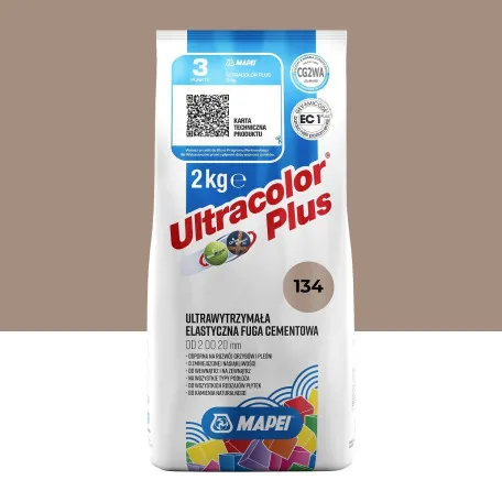 Фуга цементна Mapei Ultracolor Plus №134, шовк, 2 кг (6013402A)