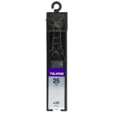 Сегментні леза 25 мм TAJIMA DORA Endura Blades, 10 шт (CB65)