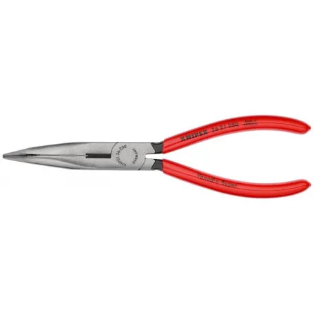 Плоские круглогубцы Knipex с режущими кромками, 200 мм (26 21 200)