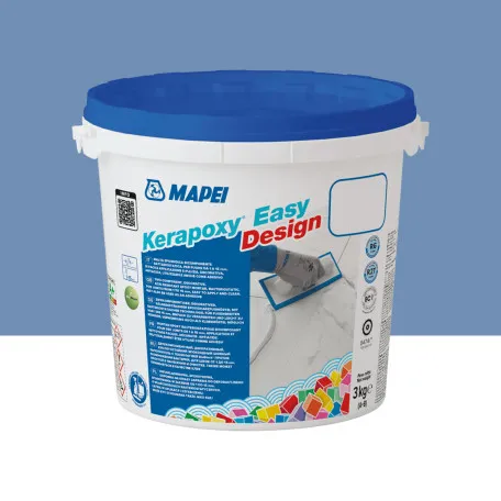 Епоксидний шовний заповнювач Mapei KERAPOXY EASY DESIGN №168, лазурний, 3 кг (5KB016803)