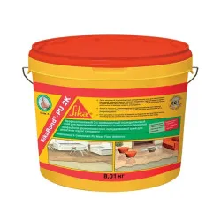 Двокомпонентний поліуретановий клей Sika Bond PU 2K A, 8.01 кг (401545)