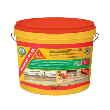 Двухкомпонентный полиуретановый клей Sika Bond PU 2K A, 8.01 кг (401545)