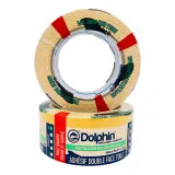 Скотч двухсторонний BLUE DOLPHIN на тканевой основе  50ммх25м (05-3-03)
