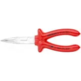 Плоские круглогубцы Knipex с режущими кромками, 200 мм (26 27 200)