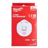 Респиратор с клапаном MILWAUKEE FFP2, 1 шт (4932478548-1)