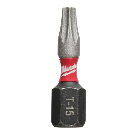 Бита Milwaukee TX15 SHOCKWAVE 25 мм, 2 шт. (4932430872)