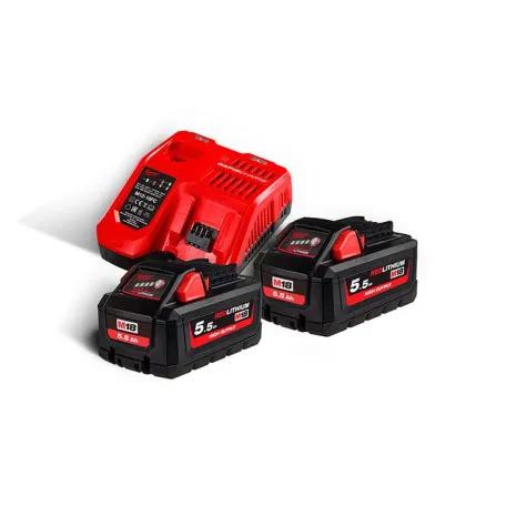 Энергокомплект M18 HNRG-552 (HВ5.5 2шт; з/в M12-18FC) + подарок Аккумулятор M12 B3 MILWAUKEE (4933464713)