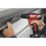 Дрель-шуруповерт MILWAUKEE M12 BDD-202C, 30 Нм (4933441915)