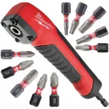 Угловая насадка MILWAUKEE SHOCKWAVE + 10 бит (4932471274)