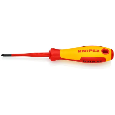 Отвертка Knipex Phillips PH/S2х100 мм (98 24 02 SLS)