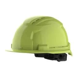 Каска захисна BOLT100 Hi-Vis вентильована для промислового альпінізму MILWAUKEE (4932480664)