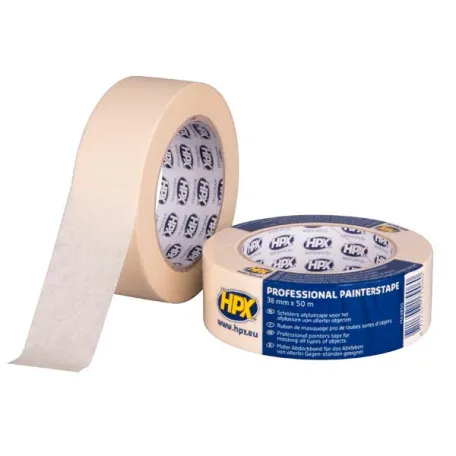 Профессиональная малярная лента (скотч) HPX 60°С 38ммх50м (MA3850)