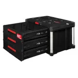 Ящик для инструментов с тремя выдвижными отсеками MILWAUKEE PACKOUT DRAWER BOX (4932472130)