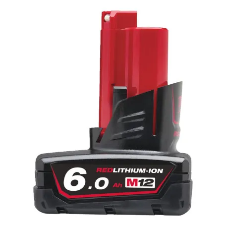 Аккумулятор MILWAUKEE M12 B6 (12В; 6,0 А/ч; Li-ion) (4932451395)