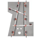 Система переноски и монтажа плитки Raimondi Easy Move на 8 вакуумных присосок RV175 (432EM04TA)