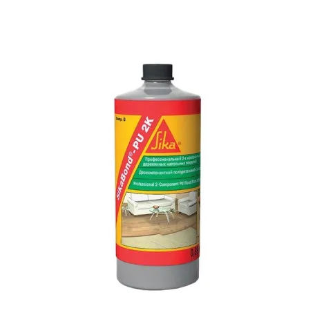 Двухкомпонентный полиуретановый клей Sika Bond PU 2K B, 0.89 кг (401546)