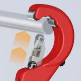 Труборез диаметром Knipex TubiX® XL от 6 до 76 мм (1/4