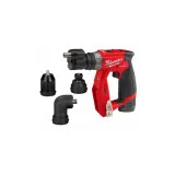 Дрель-шуруповерт со съемными насадками, крут. мом.34 Нм, M12 FUEL MILWAUKEE (4933464979)
