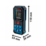 Лазерный дальномер Bosch Professional GLM 50-27 CG с акб BA 3,7V 1,0Ah A и кабелем USB-C (0601072U01)