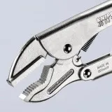 Клещи зажимные Knipex универсальные, 250 мм (40 04 250)