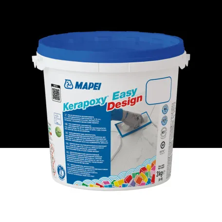 Епоксидний шовний заповнювач Mapei KERAPOXY EASY DESIGN №120, чорний, 3 кг (5KB012003)