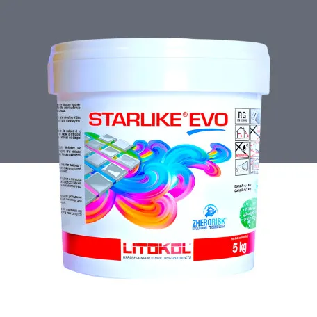 Эпоксидная затирка Litokol Starlike EVO 130 ардезия 5 кг (STEVOGRD0005)