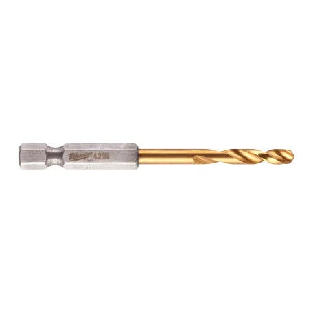 Сверло по металлу Milwaukee RedHEX HSS-G TiN, 4.2х28х74 мм (48894709)