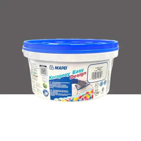 Епоксидний шовний заповнювач Mapei KERAPOXY EASY DESIGN №119, сірий лондон, 1.5 кг (5KB011915)