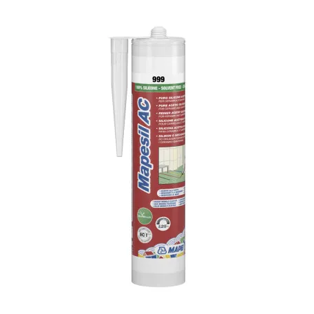 Силиконовый герметик Mapei MAPESIL AC №999, прозрачный, 310 мл (4899942IT)