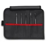 Набор пинцетов Knipex ESD универсальных, 5 шт (92 00 01 ESD)