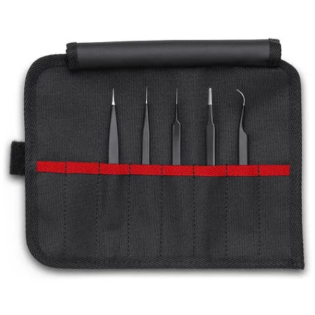 Набор пинцетов Knipex ESD универсальных, 5 шт (92 00 01 ESD)