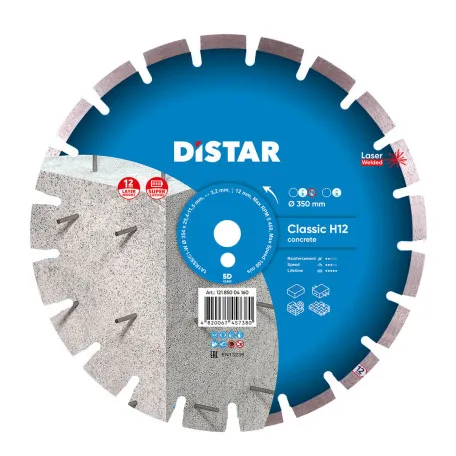 Алмазный отрезной круг Distar 1A1RSS 354 CLASSIC H12 (12185004160)