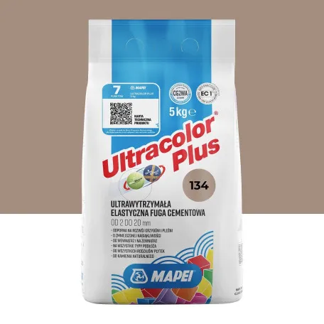 Фуга цементна Mapei Ultracolor Plus №134, шовк, 5 кг (6013405A)