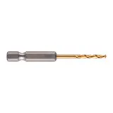 Сверло по металлу MILWAUKEE RedHEX HSS-G TiN 2,5 мм, 2 шт (48894704)