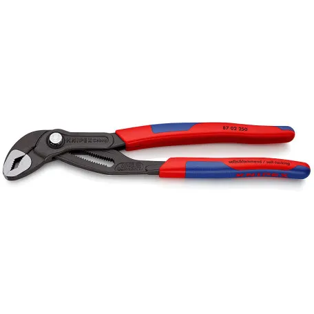Переставные клещи Knipex Cobra QuickSet (с автопуском) сантехнические, 250 мм (87 22 250)