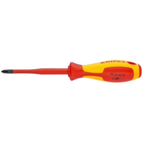 Отвертка Knipex (тонкая) Phillips PH2х100 мм (98 24 02 SL)