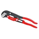 Клещи трубные Knipex с s-образным смыканием губок с быстрой регулировкой, 330 мм (83 61 010)