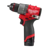 Дрель-шуруповёрт аккумуляторная бесщёточная MILWAUKEE M12 FDD2-202X (4933479873)