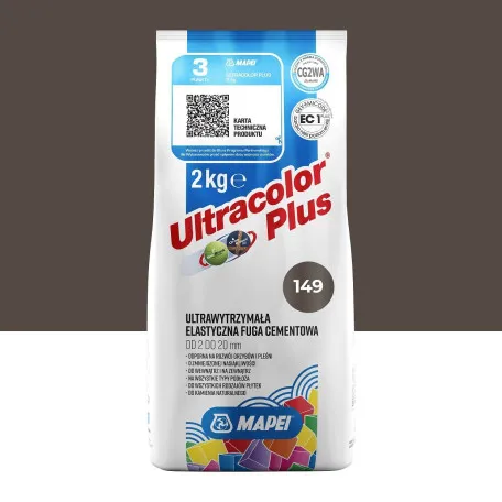 Фуга цементна Mapei Ultracolor Plus №149, вулканічний попіл, 2 кг (6014902A)
