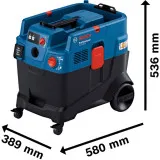Пилосос будівельний Bosch Professional GAS 400 A (06019M0020)