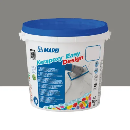 Епоксидний шовний заповнювач Mapei KERAPOXY EASY DESIGN №113, темно-сірий, 3 кг (5KB011303)