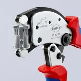 Инструмент Knipex для обжима контактных гильз с автонастройкой и поворотной головкой, до 16 мм² (97 53 18)