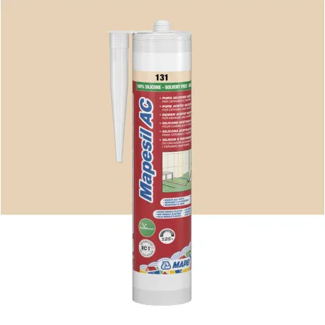 Силиконовый герметик Mapei MAPESIL AC №131, ваниль, 310 мл (4813142IT)