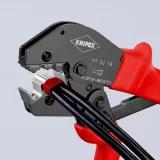 Пресс-клещи Knipex для опрессвки кабельных наконечников (0,25-6,0 мм²), L-250 мм (97 52 18)
