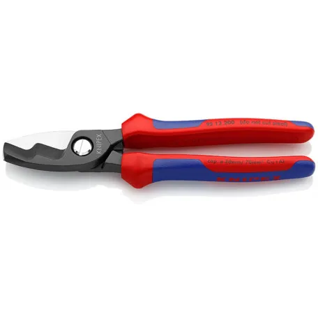 Ножницы для резки кабелей Knipex с двойными режущими кромками Ø 20 мм / 70 мм² (95 12 200)