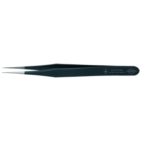 Пинцет Knipex ESD для прецизионных работ, антистатический, 130 мм (92 28 70 ESD)